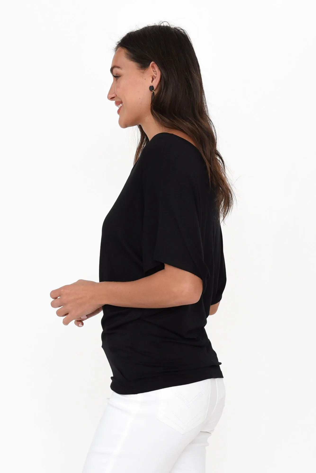 Black Maui Tee sold by Blue Bungalow product image thumbnail 3