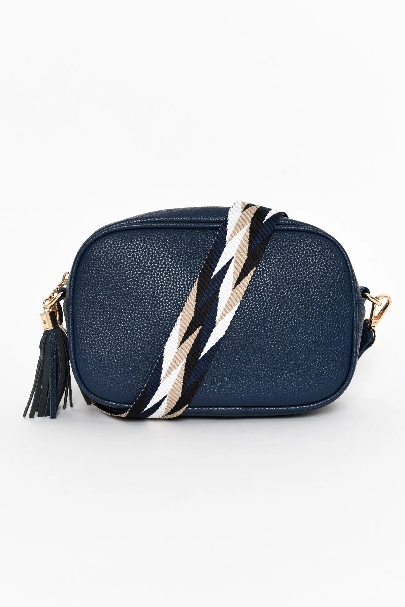 Dell Navy Crossbody Bag sold by Blue Bungalow