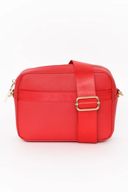 Lutie Red Camera Bag sold by Blue Bungalow