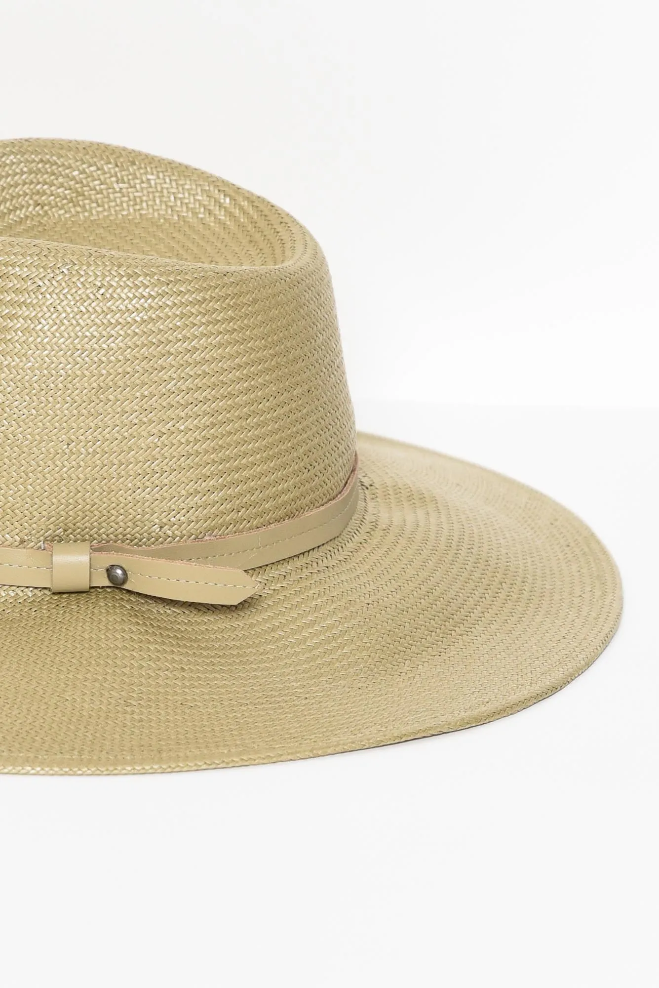 Lorn Beige Wide Brim Fedora sold by Blue Bungalow product image thumbnail 4