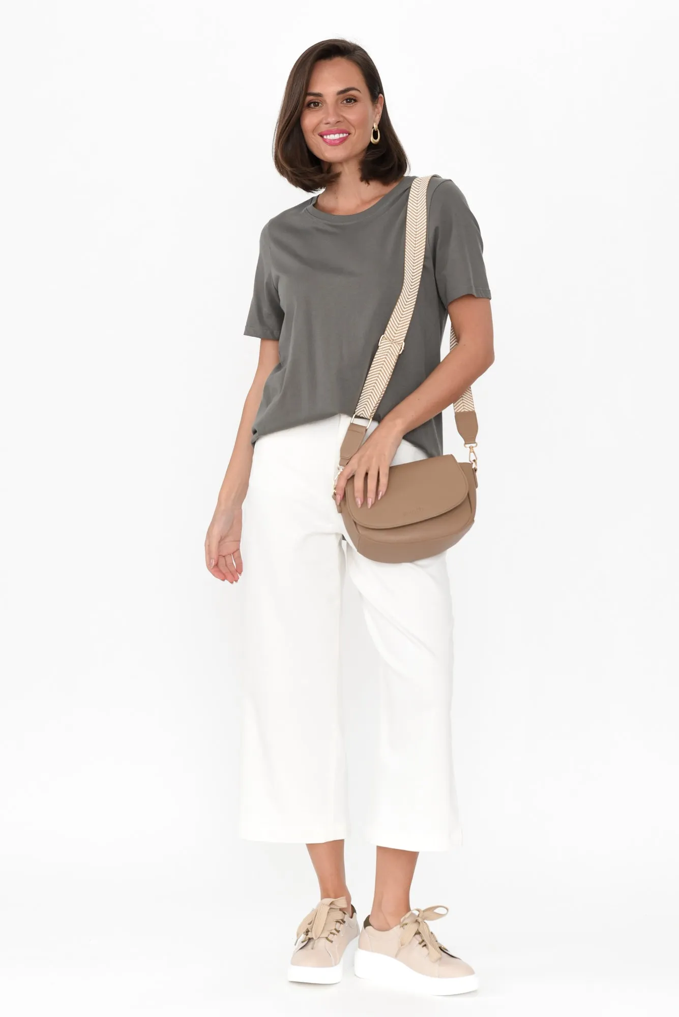 Tabi White Denim Crop Jeans sold by Blue Bungalow product image thumbnail 3