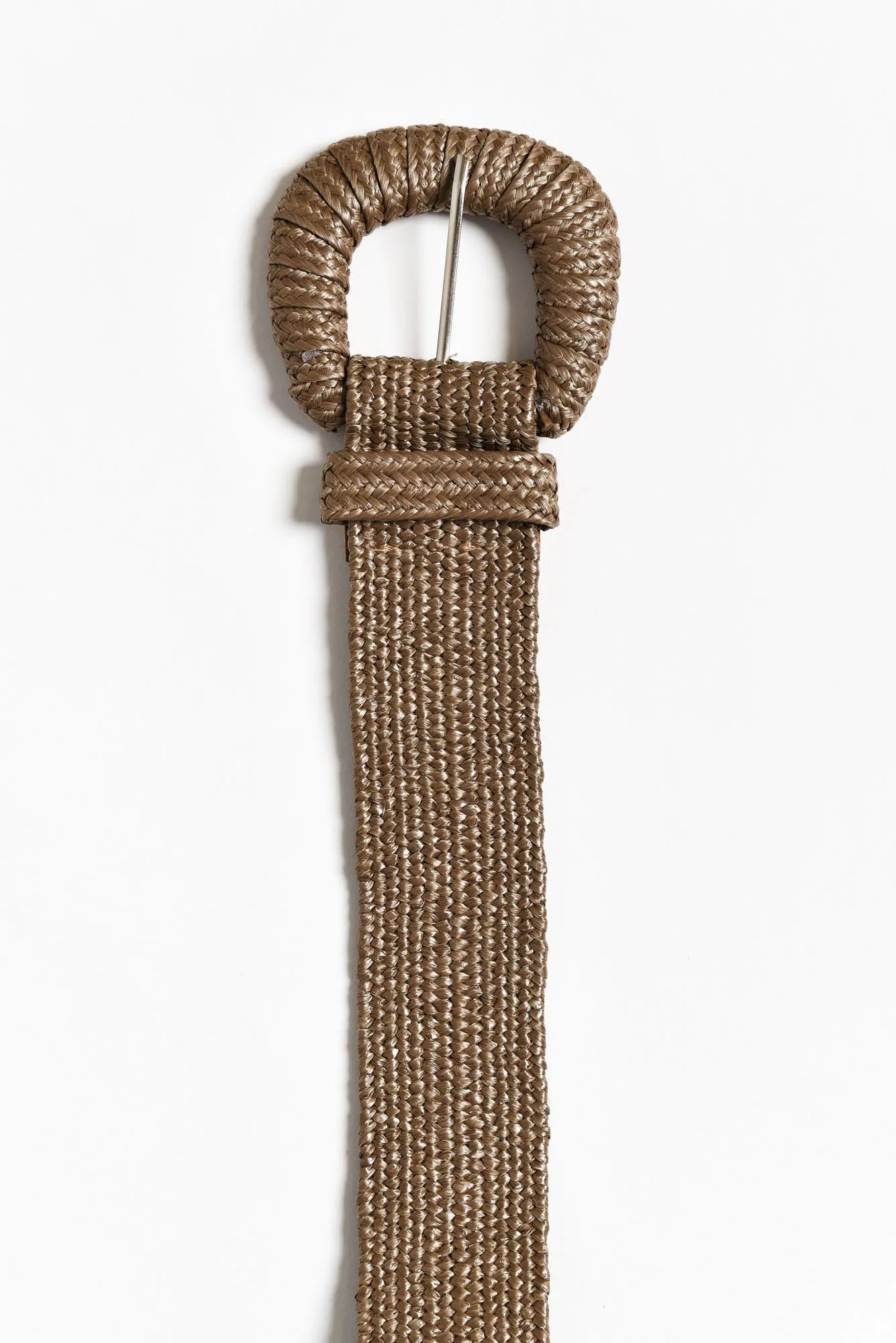 Dia Brown Woven Stretch Belt sold by Blue Bungalow product image thumbnail 2