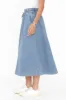Greta Light Denim Skirt sold by Blue Bungalow