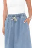 Greta Light Denim Skirt sold by Blue Bungalow
