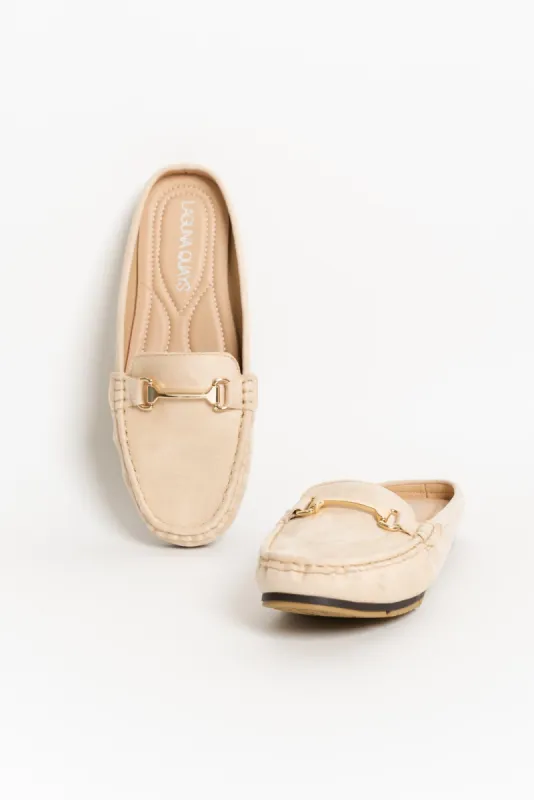 Nat Beige Comfort Mule sold by Blue Bungalow