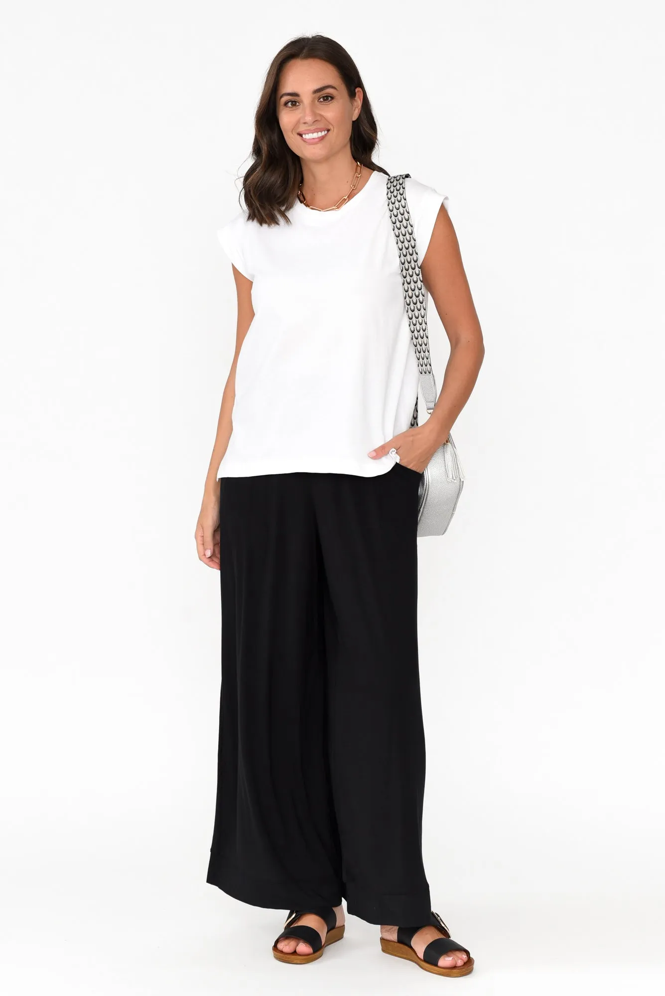 Michaela White Cotton Top sold by Blue Bungalow product image thumbnail 3