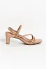 Krystal Nude Crossover Heel sold by Blue Bungalow
