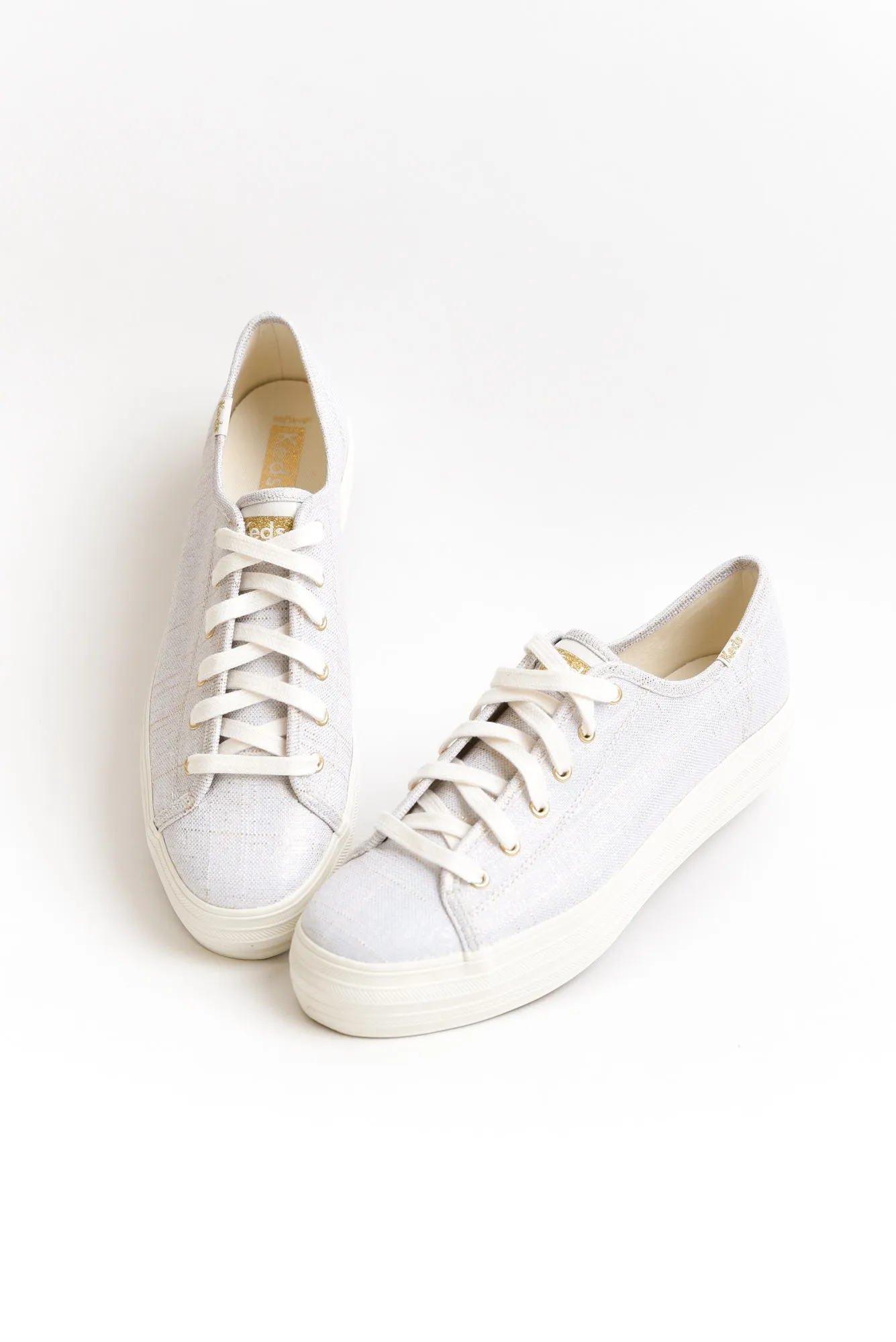 Triple Kick Metallic Canvas Sneaker sold by Blue Bungalow product image thumbnail 3