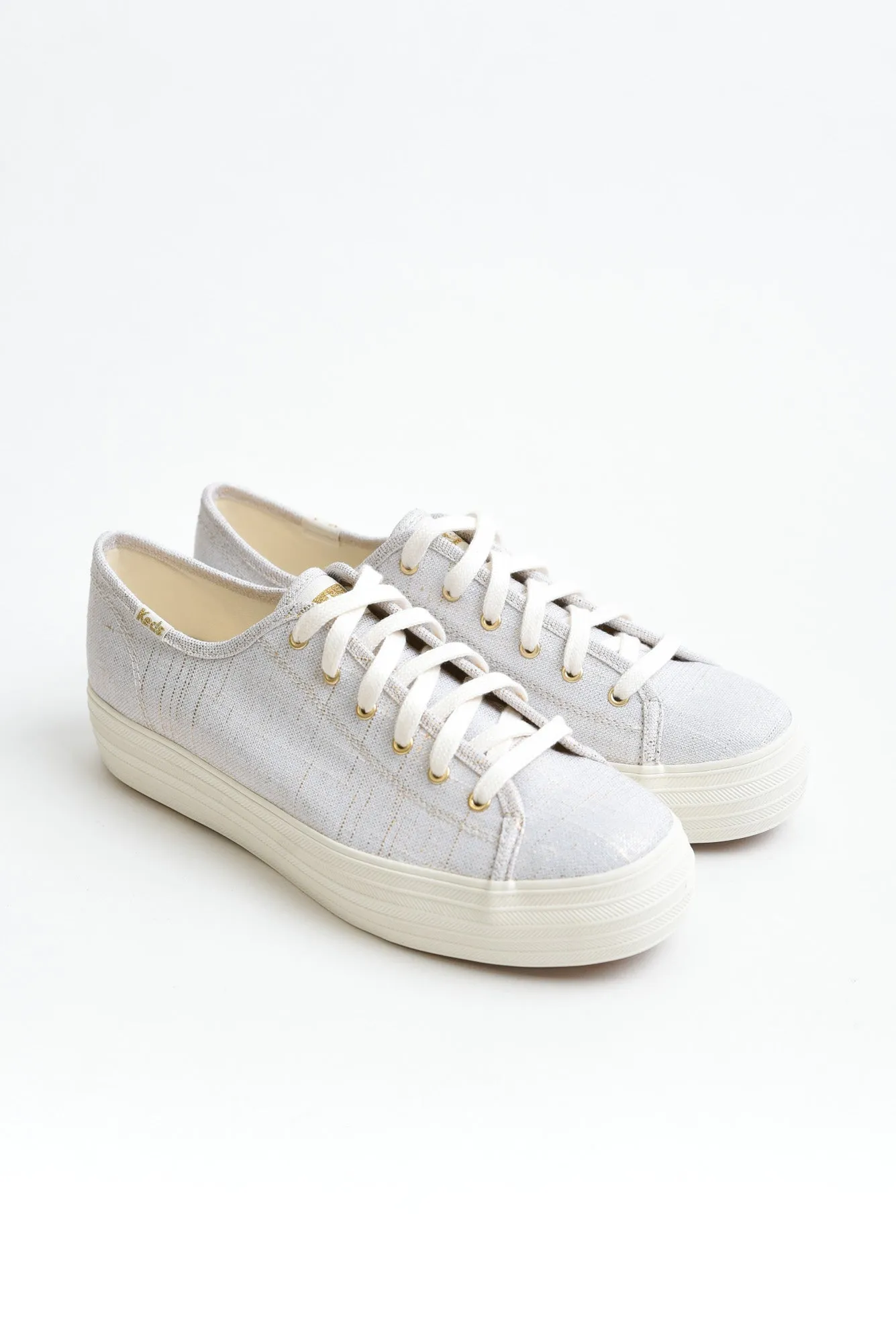Triple Kick Metallic Canvas Sneaker sold by Blue Bungalow