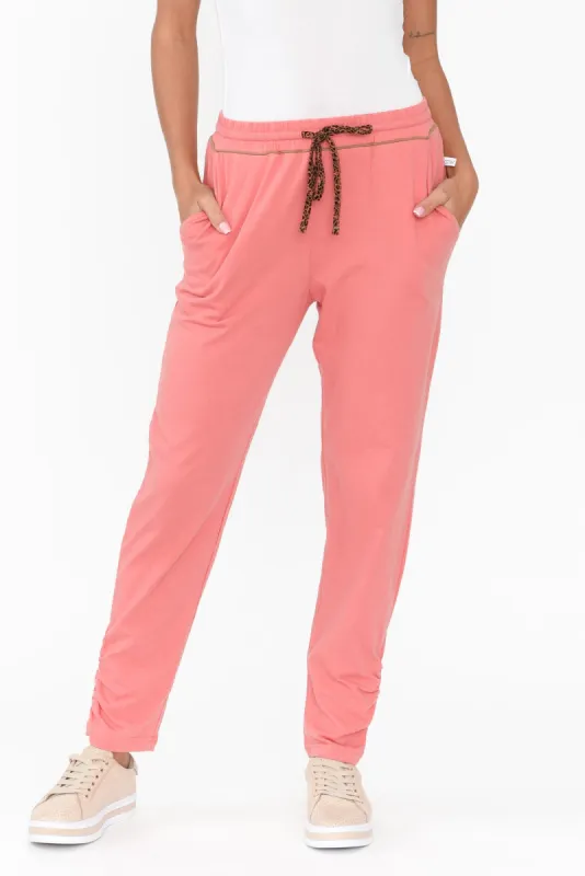 Jordan Peach Drawstring Pants sold by Blue Bungalow