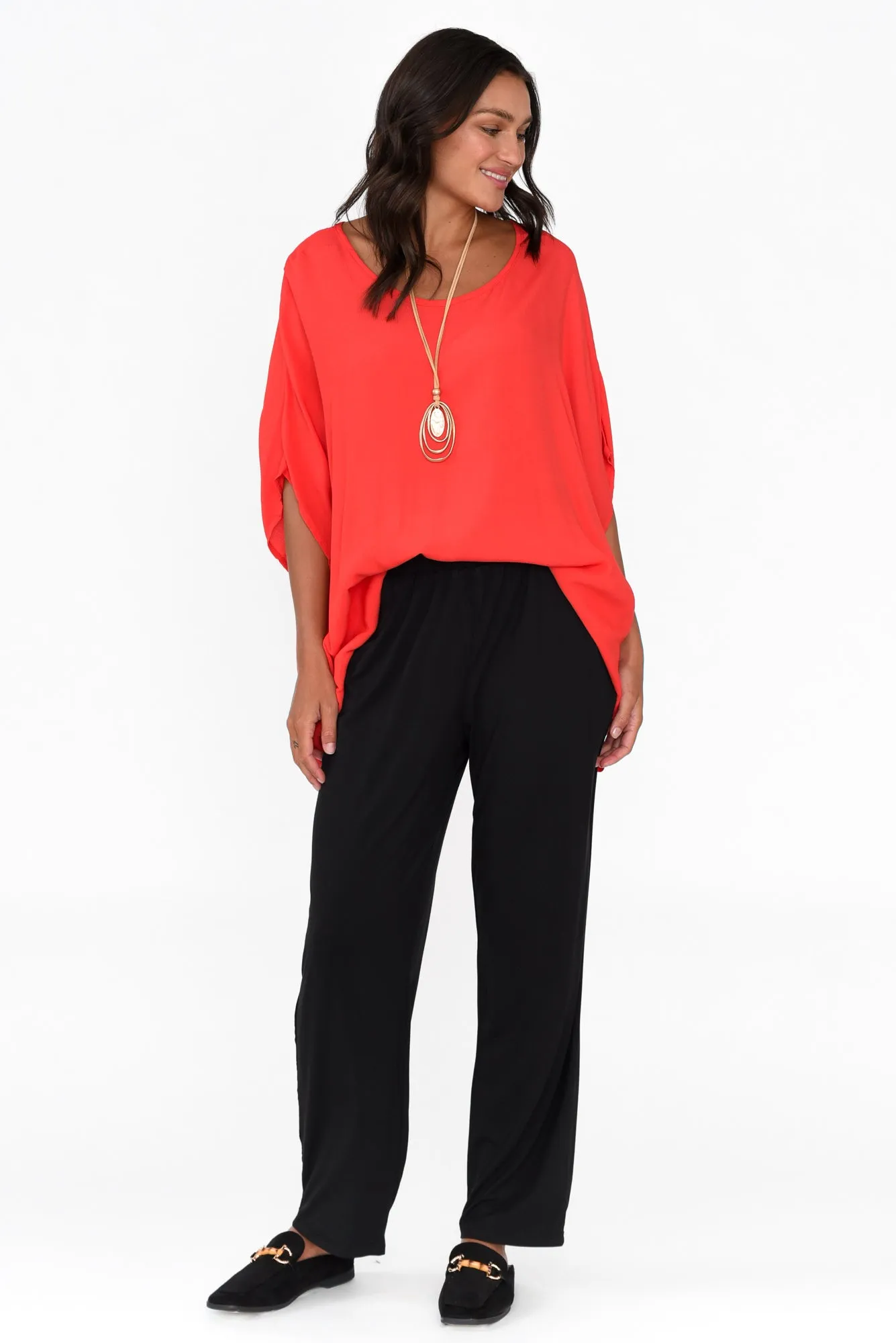 Rosella Black Bamboo Pants sold by Blue Bungalow product image thumbnail 2