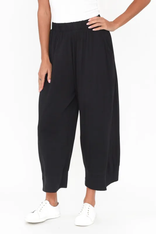 Bianca Black Relaxed Pants sold by Blue Bungalow