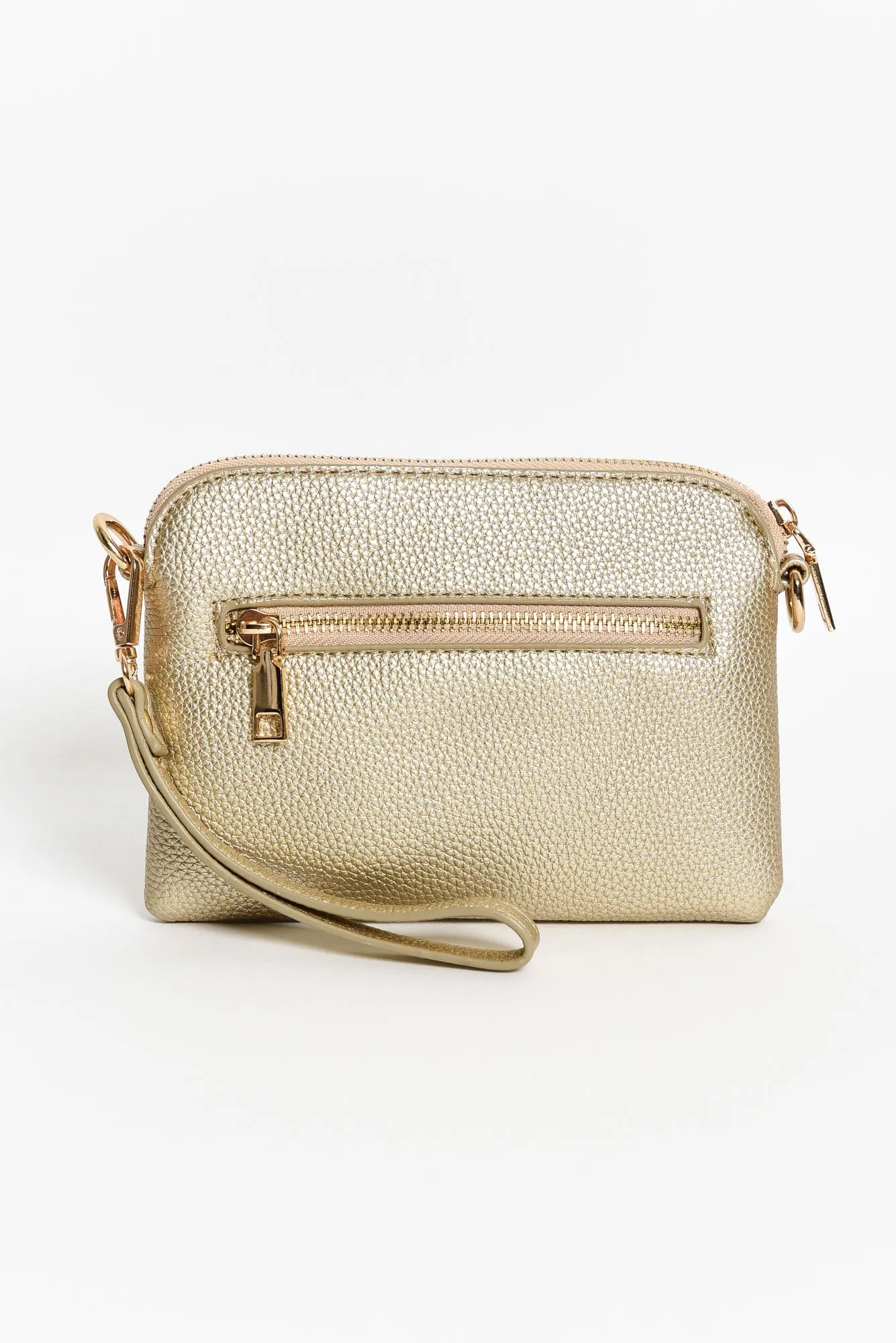 Sally Gold Mini Crossbody Bag sold by Blue Bungalow product image thumbnail 3