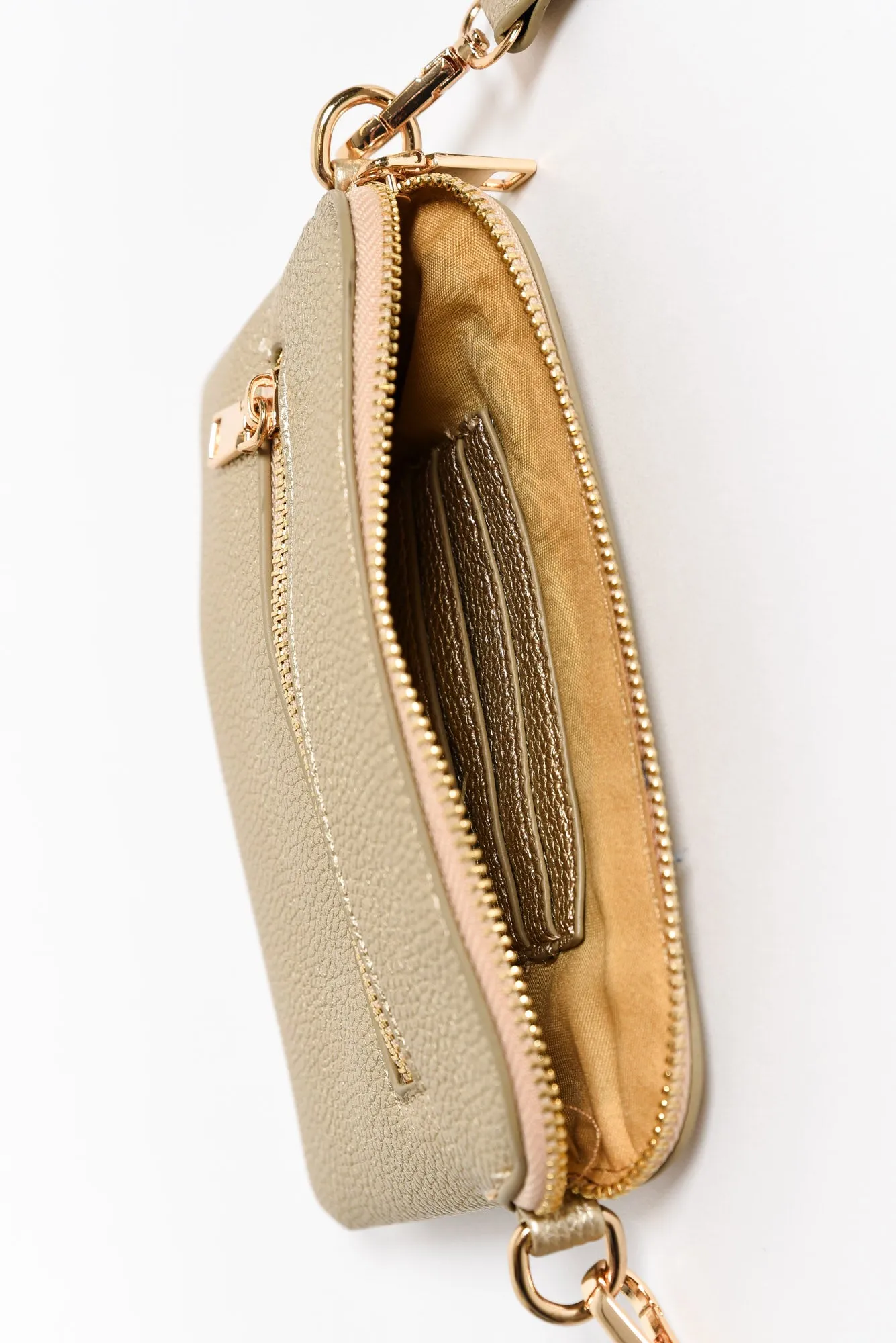 Sally Gold Mini Crossbody Bag sold by Blue Bungalow product image thumbnail 2