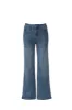 Orwell Mid Blue Wide Leg Jeans sold by Blue Bungalow
