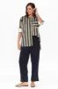 Seria Navy Cuff Pants sold by Blue Bungalow