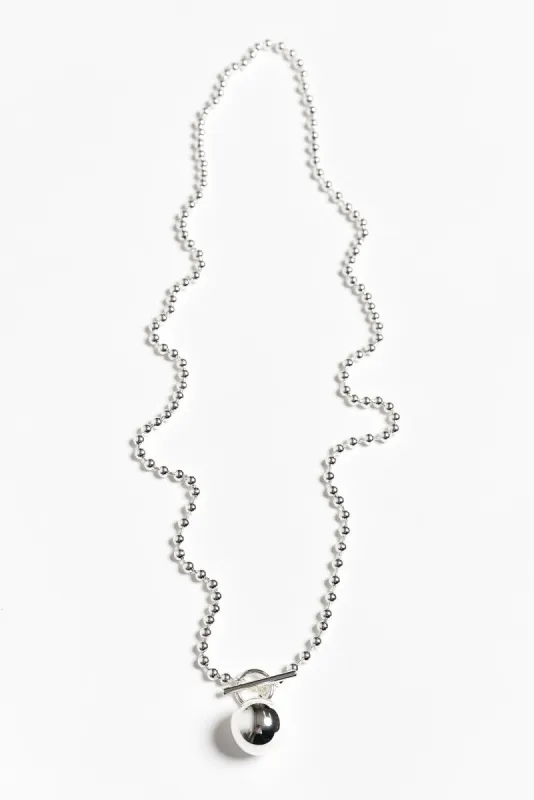 Chelsea Silver Pendant Necklace sold by Blue Bungalow