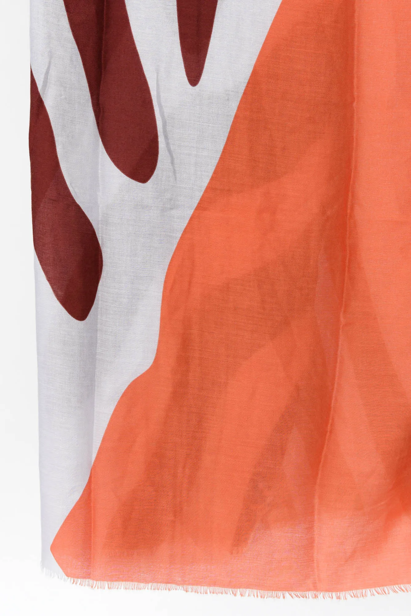 Crane Rust Contrast Scarf sold by Blue Bungalow product image thumbnail 3