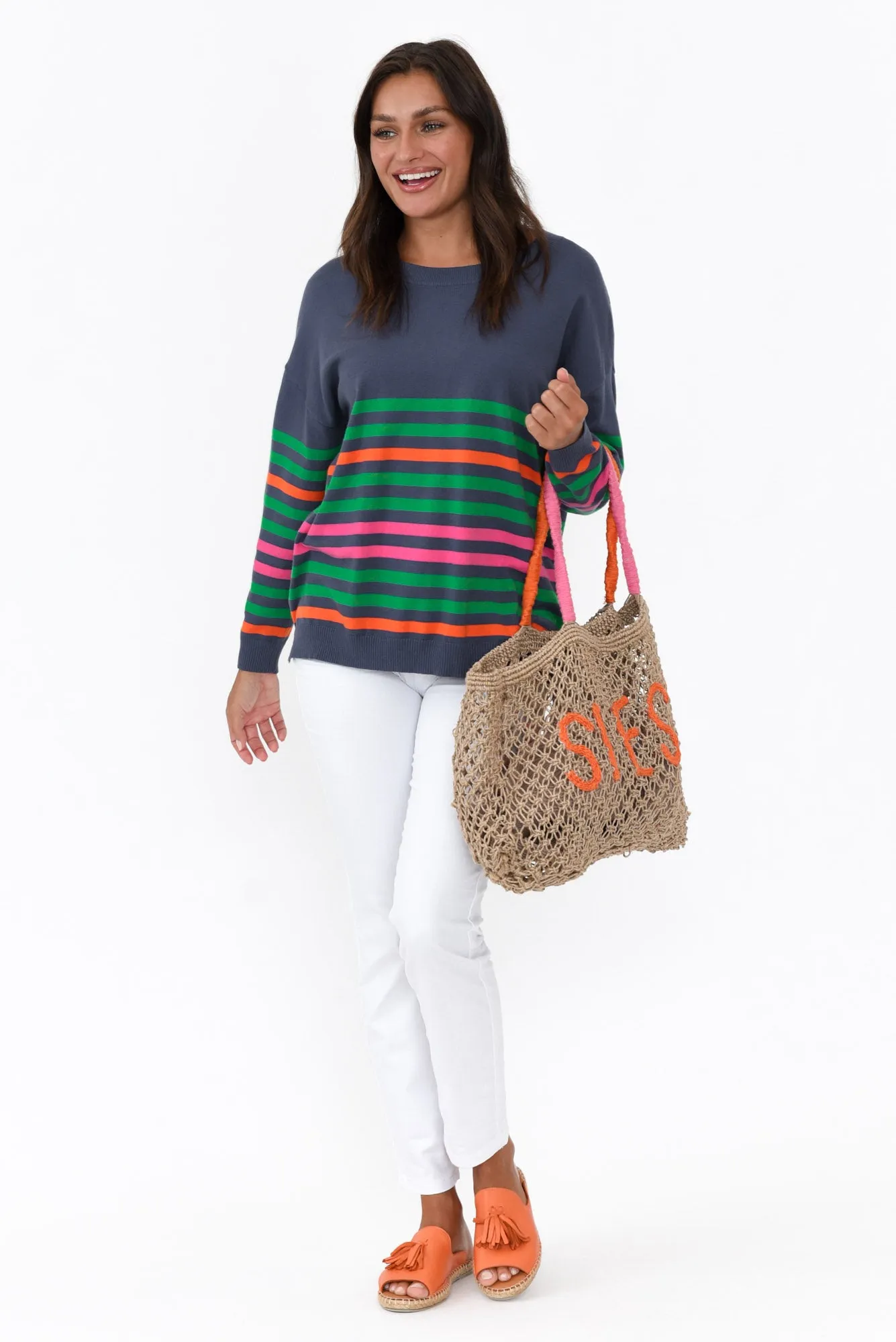 Marvel White Denim Slim Jeans sold by Blue Bungalow product image thumbnail 2