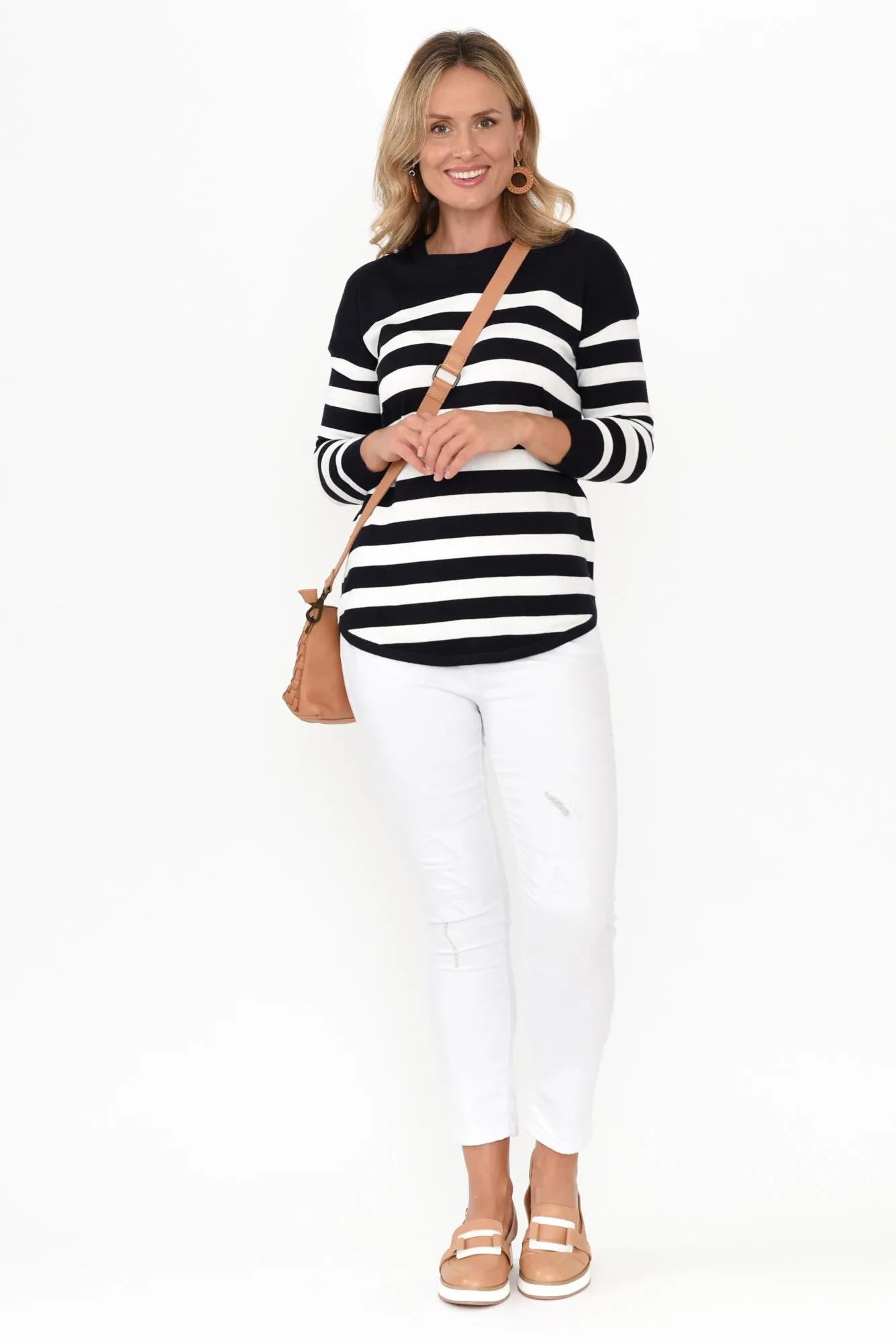 Sophie Nautical Stripe Knit Jumper sold by Blue Bungalow product image thumbnail 3