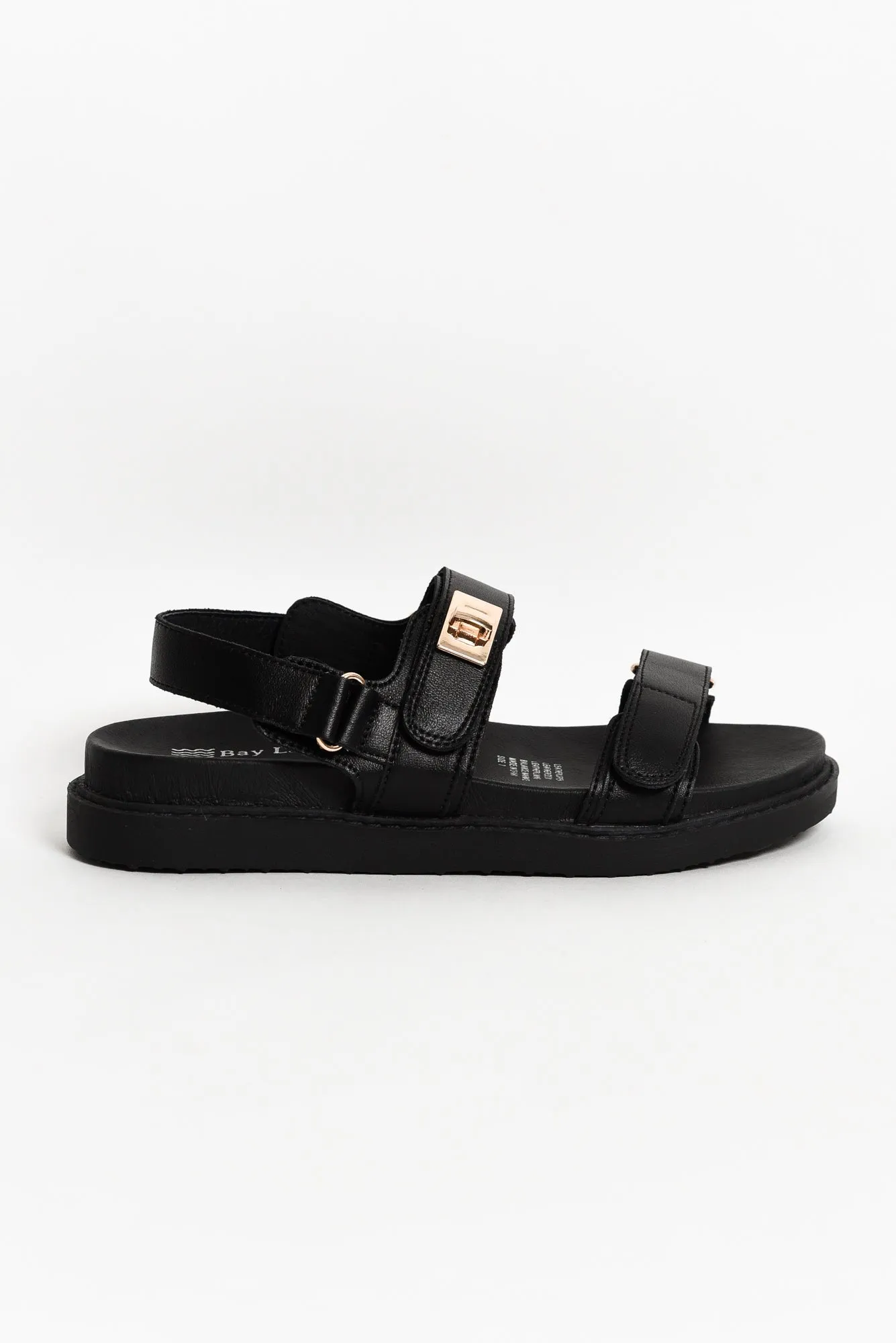 Milly Black Leather Sandal sold by Blue Bungalow product image thumbnail 2