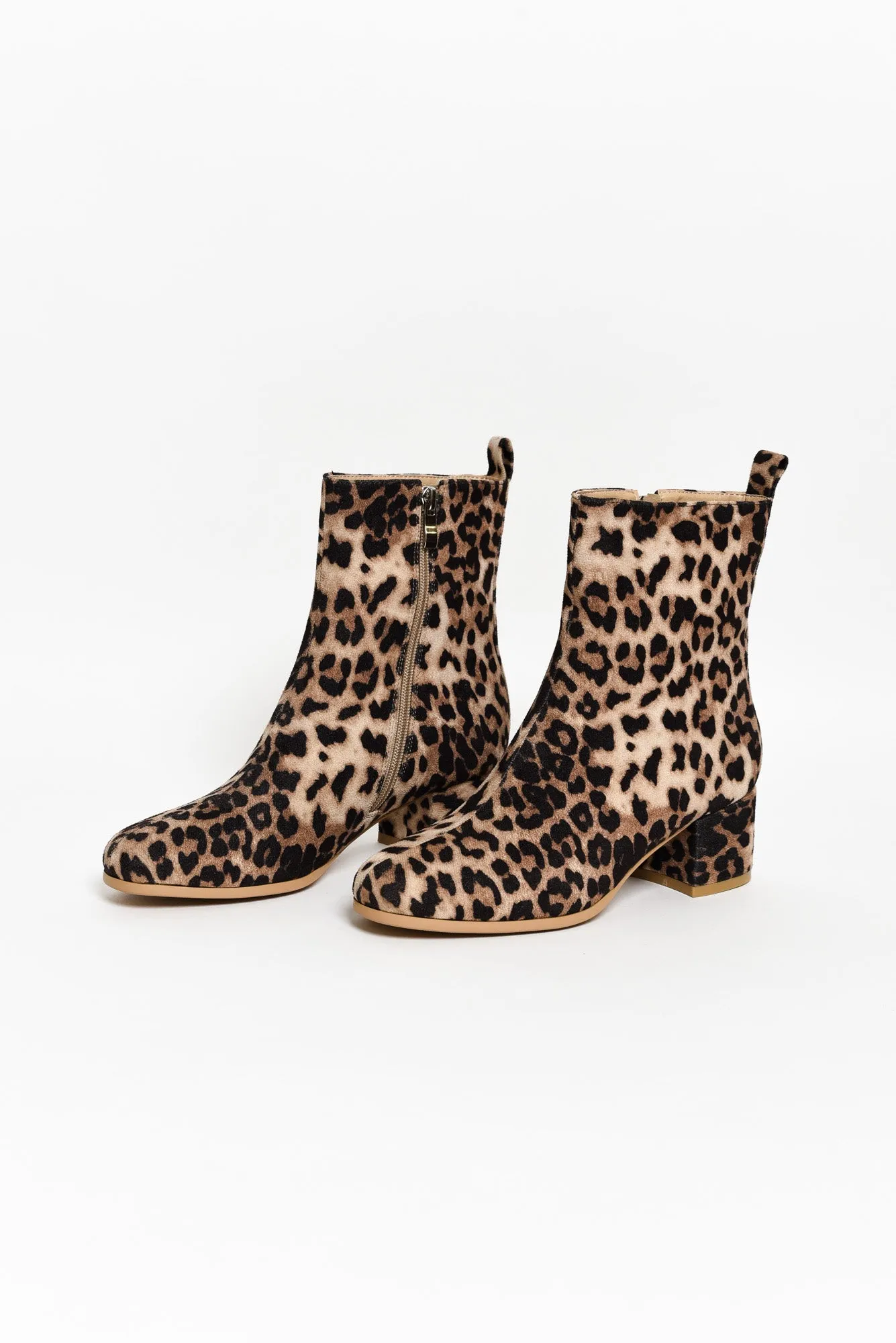 Fruity Tan Leopard Heeled Boot sold by Blue Bungalow product image thumbnail 2