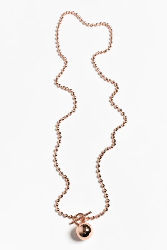 Chelsea Rose Gold Pendant Necklace sold by Blue Bungalow