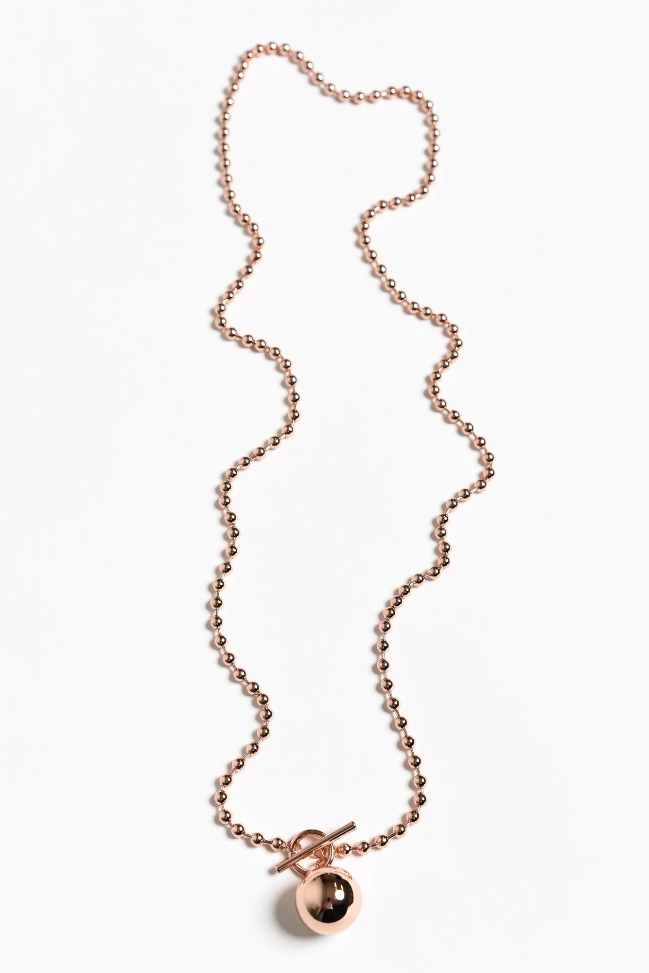 Chelsea Rose Gold Pendant Necklace sold by Blue Bungalow