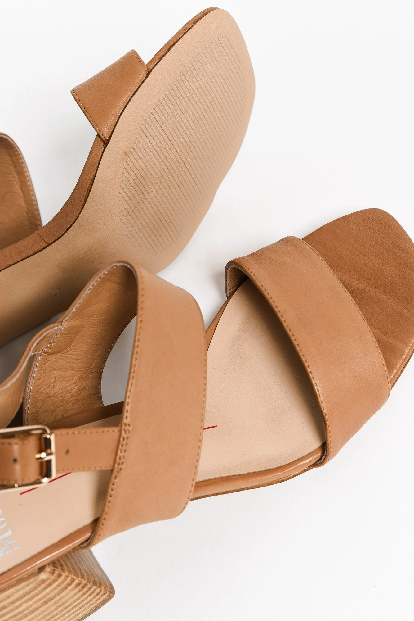 Blayke Tan Leather Heel sold by Blue Bungalow product image thumbnail 5