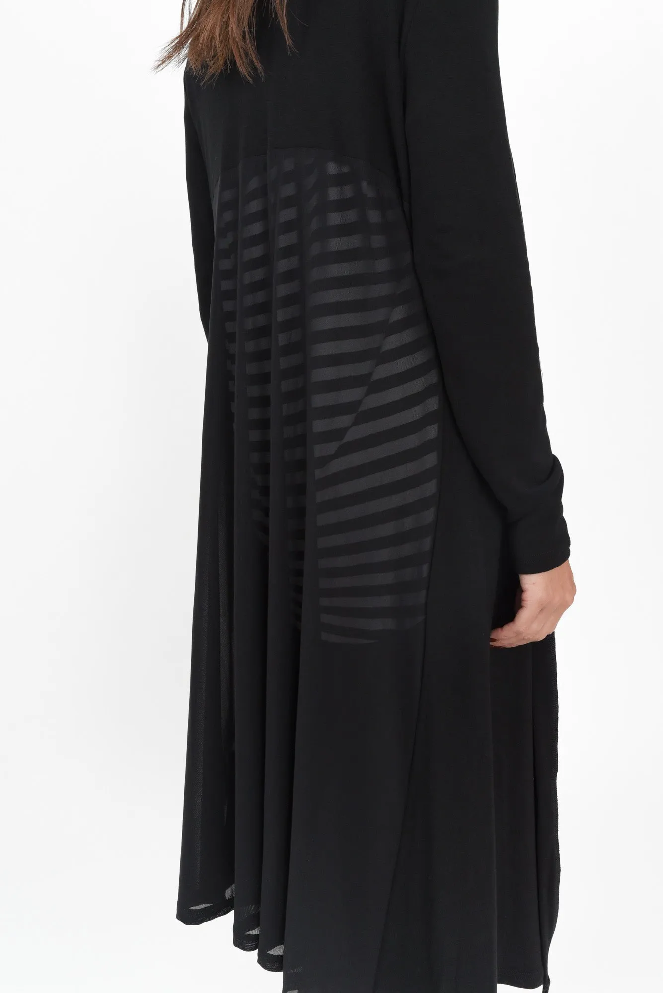 Pearlie Black Longline Cardigan sold by Blue Bungalow product image thumbnail 5