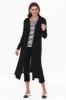 Pearlie Black Longline Cardigan sold by Blue Bungalow