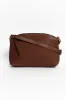Cleo Cognac Leather Crossbody Bag sold by Blue Bungalow
