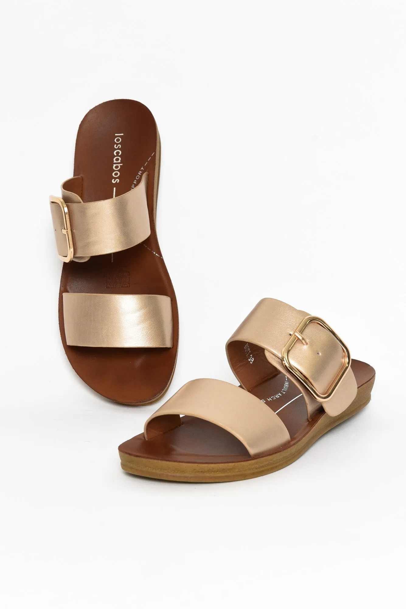 Doti Champagne Buckle Slide sold by Blue Bungalow product image thumbnail 3