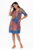 Cayman Yellow Tropical Cotton Tunic Dress sold by Blue Bungalow