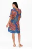 Cayman Yellow Tropical Cotton Tunic Dress sold by Blue Bungalow