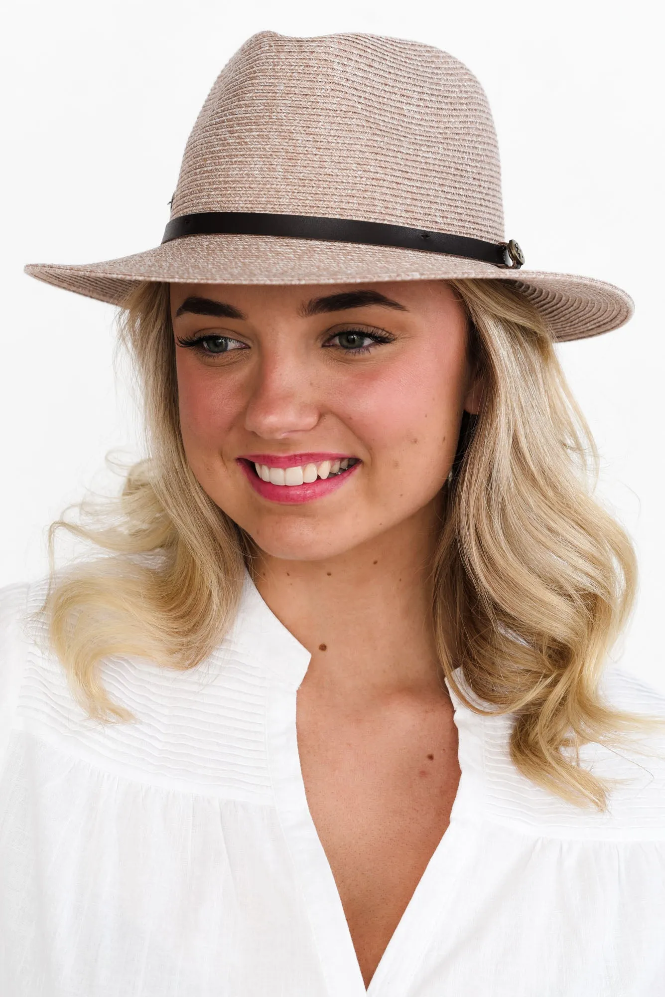 Darby Wheat Cancer Council Fedora sold by Blue Bungalow