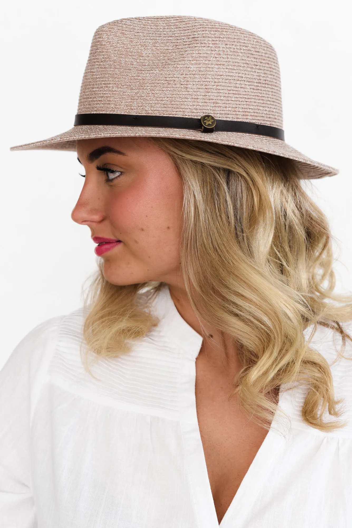 Darby Wheat Cancer Council Fedora sold by Blue Bungalow product image thumbnail 2