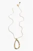 Francesca Gold Pendant Necklace sold by Blue Bungalow