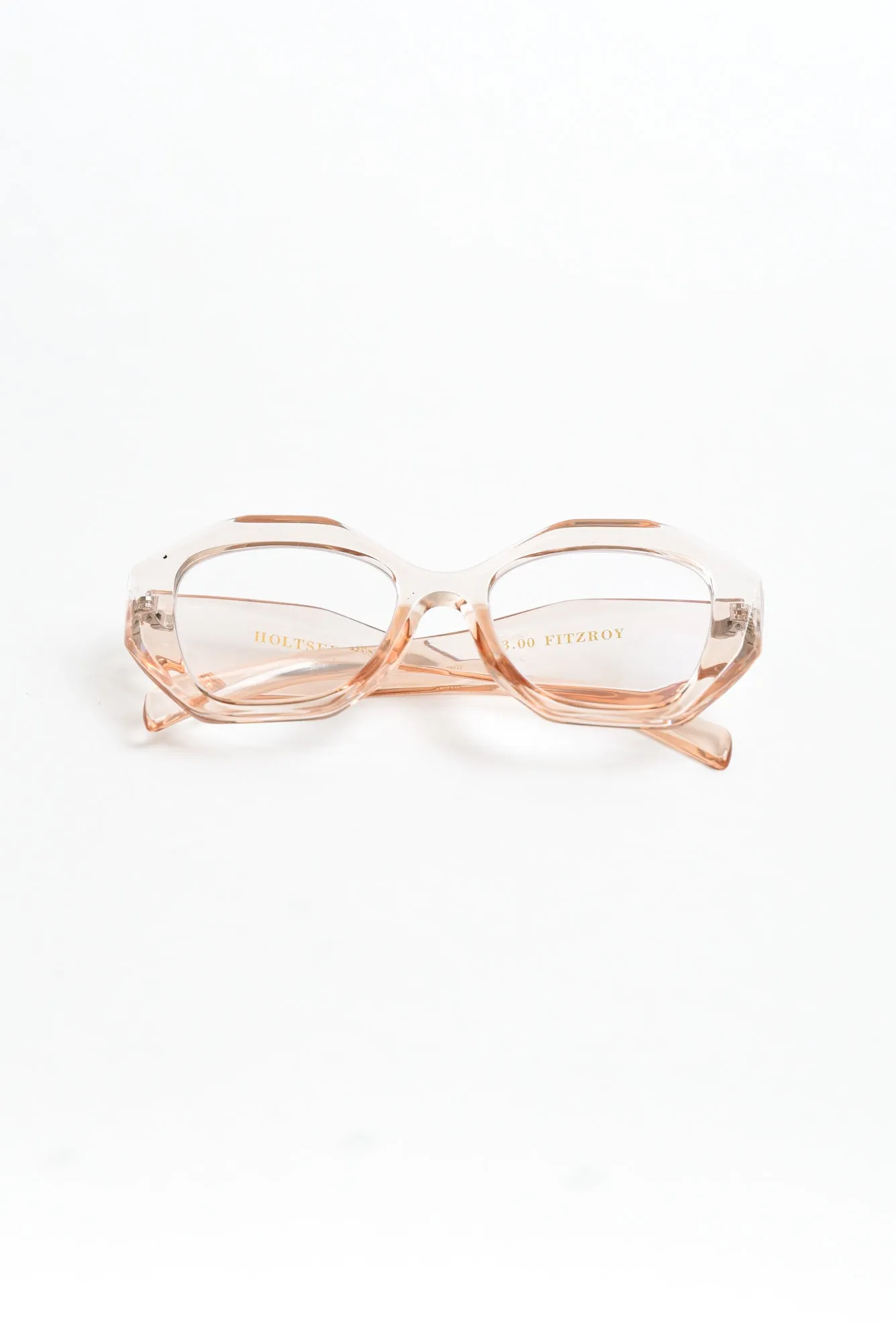 Fitzroy Champagne Oversized Reading Glasses sold by Blue Bungalow product image thumbnail 2