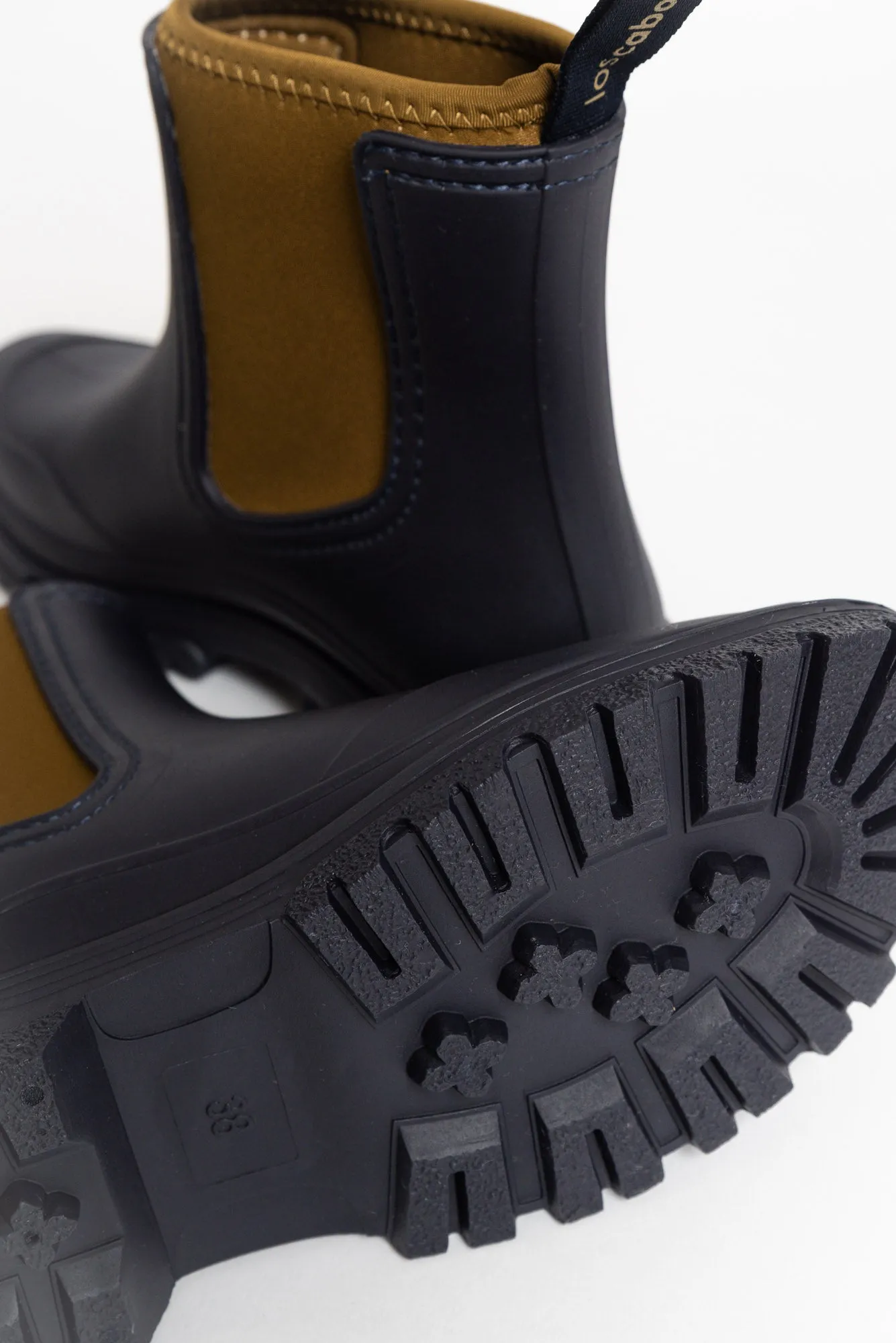 Amelia Navy Rain Boot sold by Blue Bungalow product image thumbnail 3