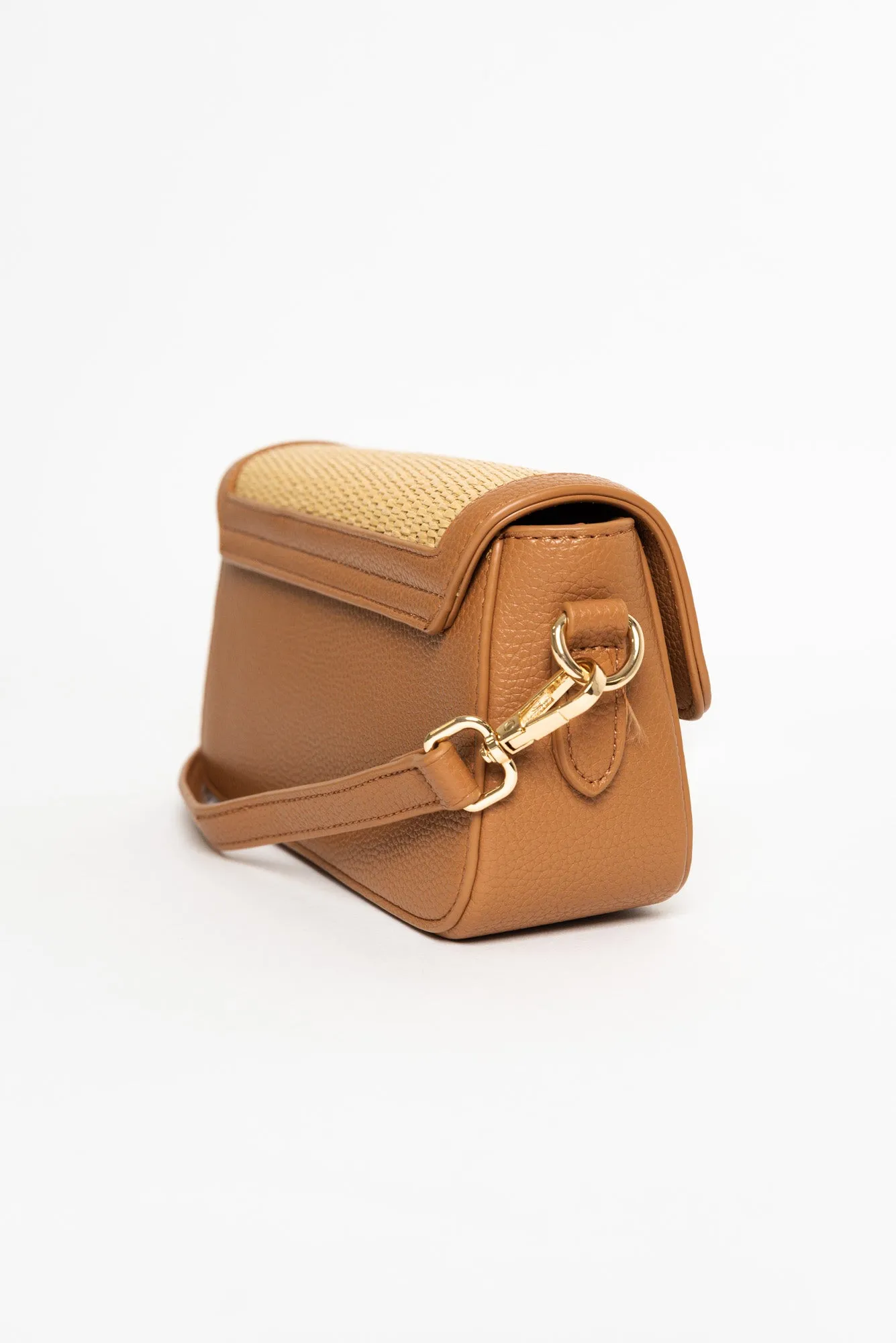 Hattie Natural Weave Crossbody Bag sold by Blue Bungalow product image thumbnail 3