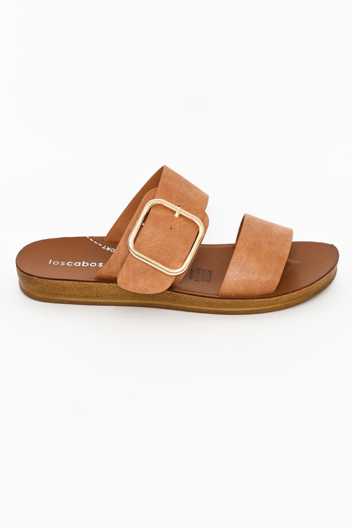 Doti Tan Buckle Slide sold by Blue Bungalow product image thumbnail 4