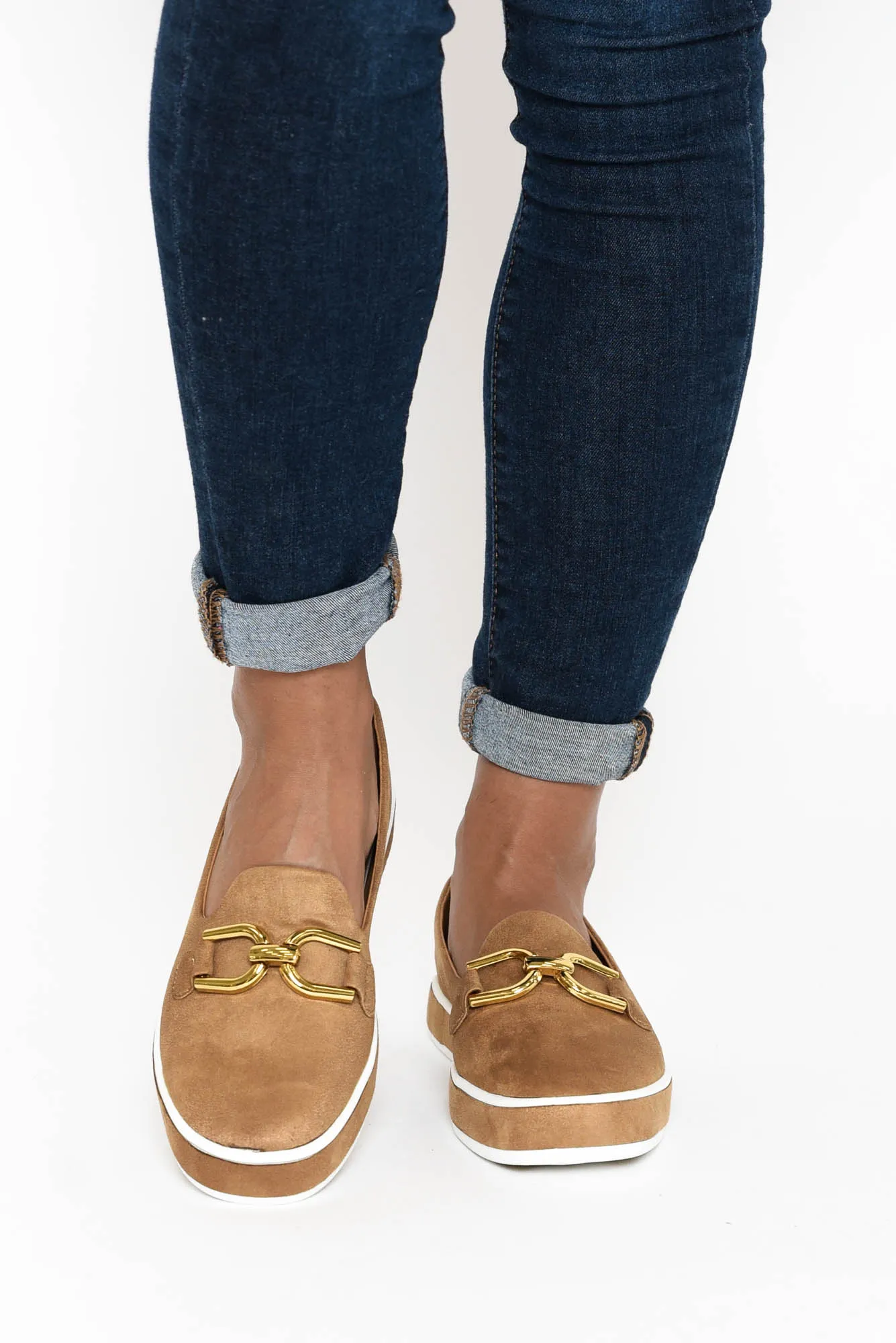 Natyia Tan Platform Loafer sold by Blue Bungalow product image thumbnail 5