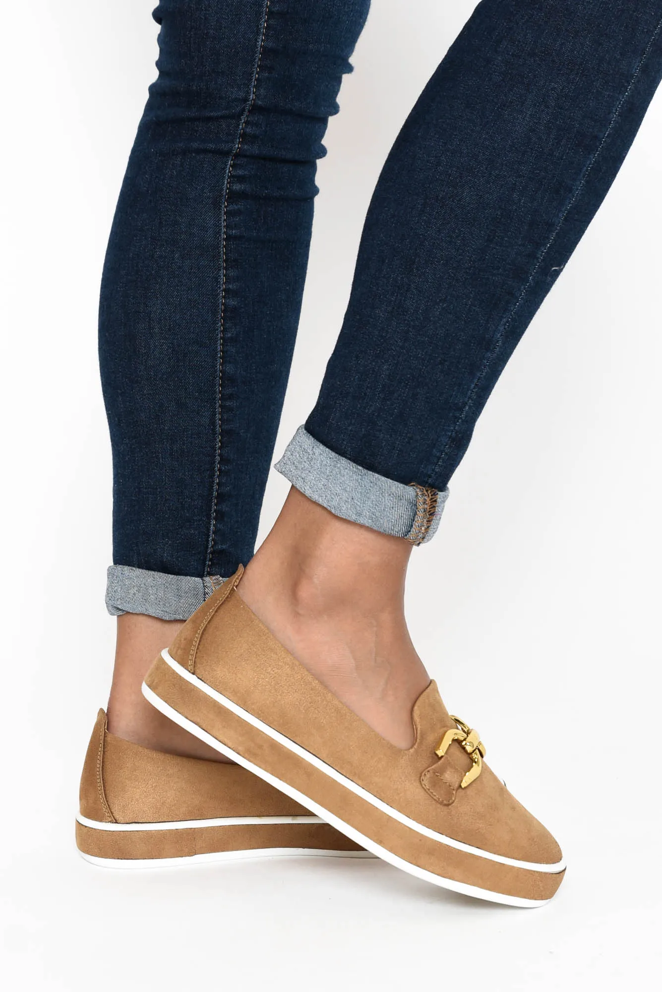 Natyia Tan Platform Loafer sold by Blue Bungalow product image thumbnail 4