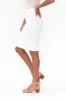 Whitney White Bamboo Tube Skirt sold by Blue Bungalow