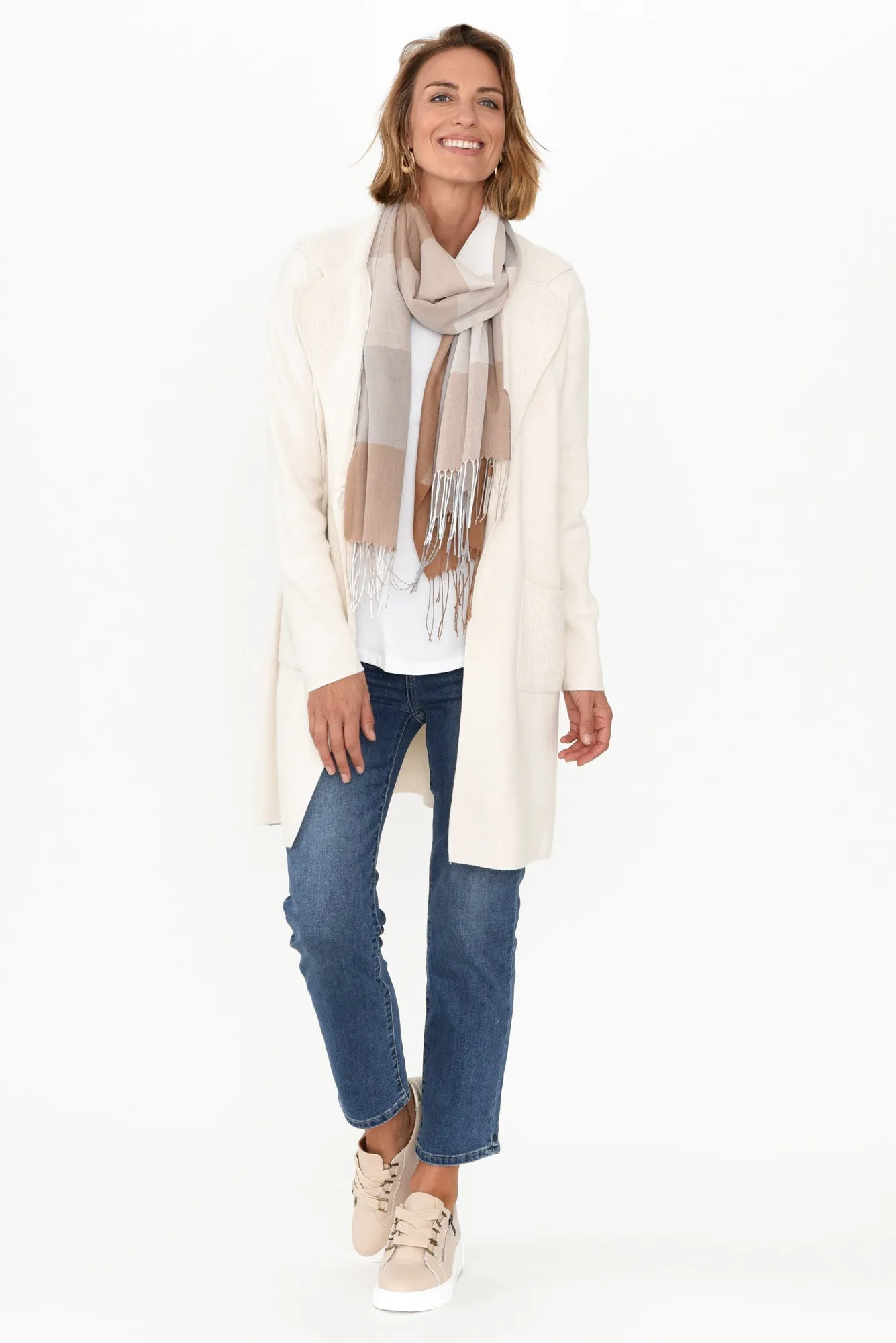 Ada Dark Denim Straight Leg Jeans sold by Blue Bungalow product image thumbnail 2