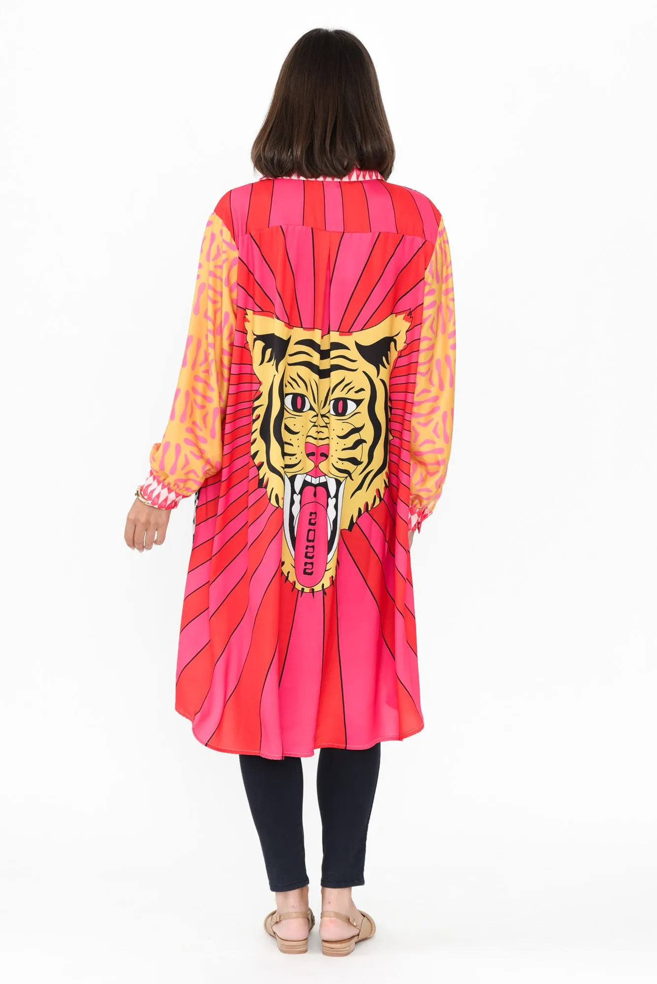 Samantha Navy Mosaic Tunic sold by Blue Bungalow product image thumbnail 2