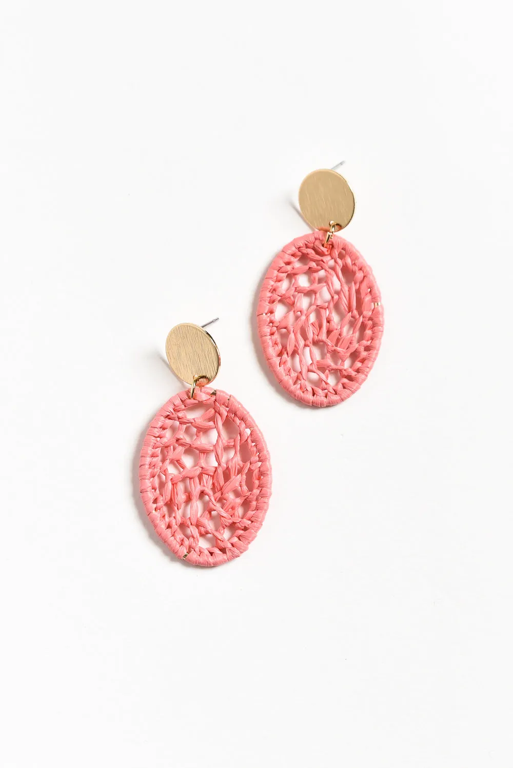 Maja Coral Web Earrings sold by Blue Bungalow