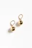 Honoria Gold Ball Earrings sold by Blue Bungalow