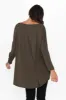 Anakin Olive Hi Lo Bamboo Top sold by Blue Bungalow